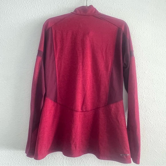 The North Face Women’s Athletic FlashDry 3/4 Zip Jacket Size XL  Burgundy - Picture 6 of 11